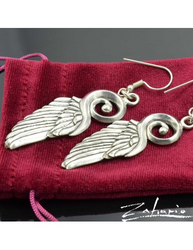 Earrings Wings Silver