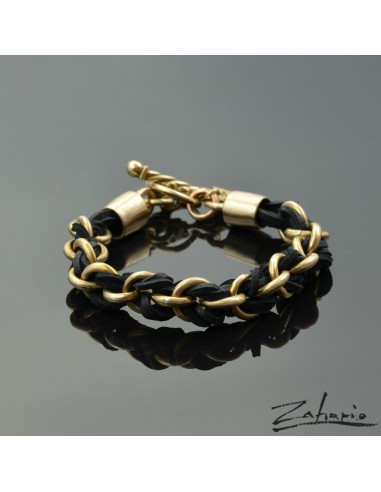 Bracelet bronze with straps
