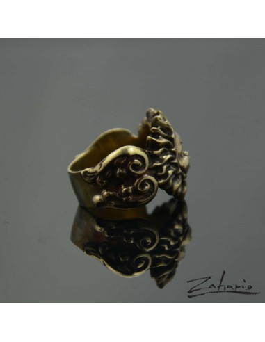 Ring Smiling Sun Bronze