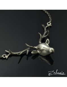 Pendant Deer Silver 2
