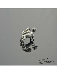 Pendant Dachshund Silver 2