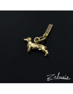 Pendant Dachshund Bronze 2