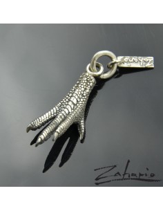 Pendant Chicken Leg Silver