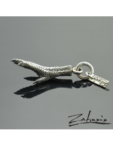 Wisior Kurza Łapka Srebro