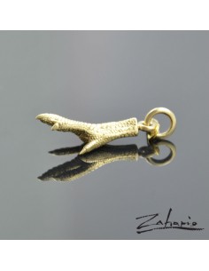 Wisior Kurza Łapka Brąz 2