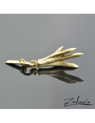 Wisior Kurza Łapka Brąz