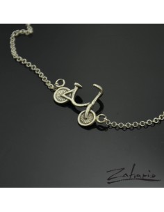 Pendant Bike Silver 2