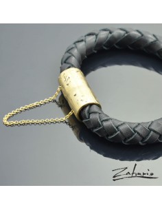 Bransoleta Okrągła Destroy Brąz