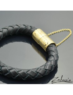 Bransoleta Okrągła Destroy Brąz 2