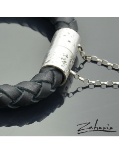 Bransoleta Okrągła Destroy Srebro