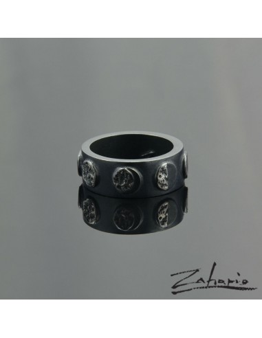 Ring Phases Of The Moon Silver