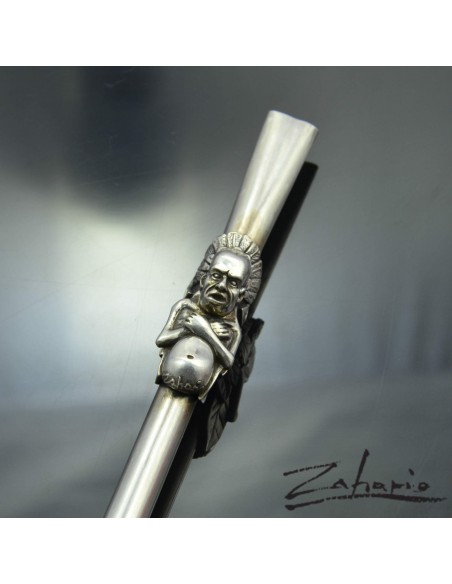 Bombila Szaman Yerba Srebro