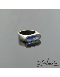 Pierścień Kawałek Nieba Srebro