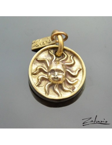 Pendant Watchman Day and Night Bronze