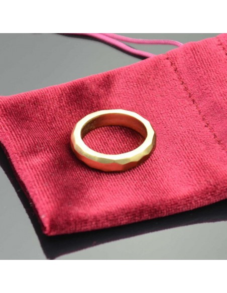 Ring Geometric Bronze