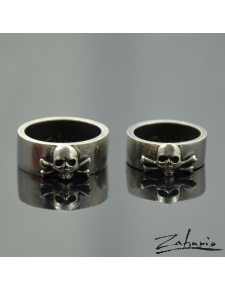 Rings Skull Silver Set