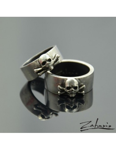 Rings Skull Silver Set