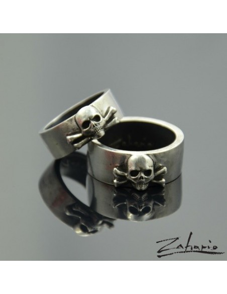Rings Skull Silver Set