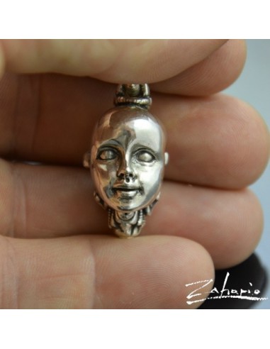 Pendant Head Android Synthia Silver