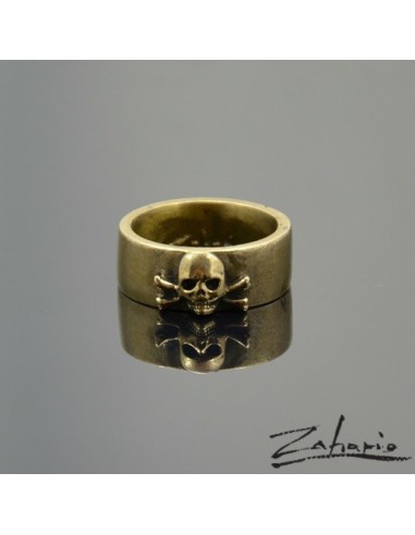 Ring Small Skull Bronze