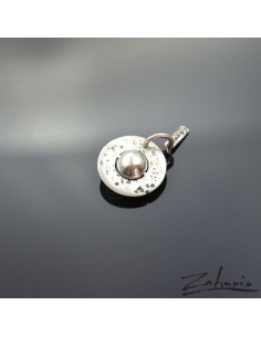 Pendant Horizon Event Silver