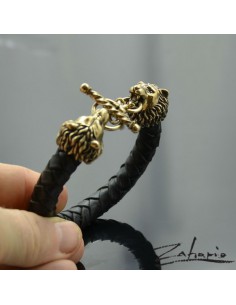 Bransoletka Lwy Brąz 2