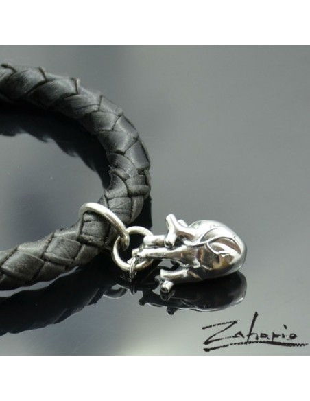 Bracelet Anatomical Big Heart Silver